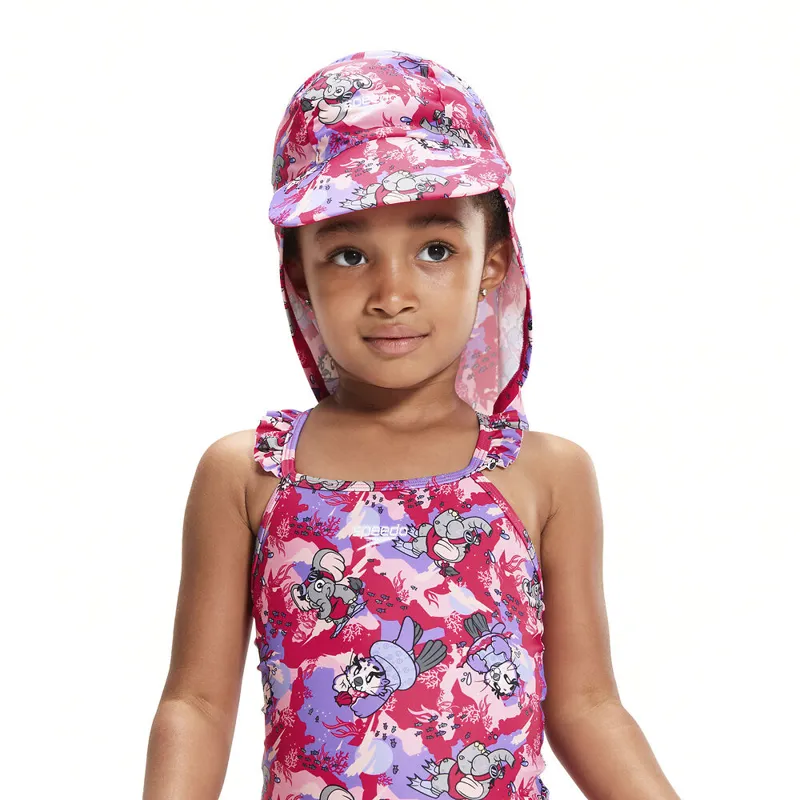 Speedo Toddler Girls LTS Sun Protection Hat Pink/Purple-1